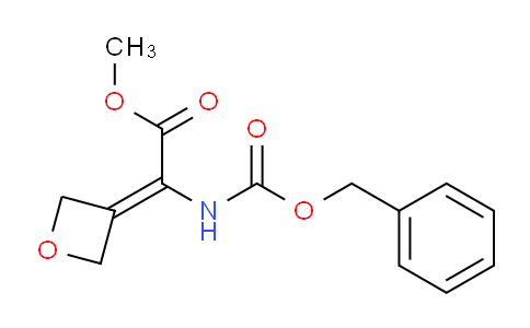 methyl 2-(oxetan-3-ylidene)-2-(phenylmethoxycarbonylamino)acetate