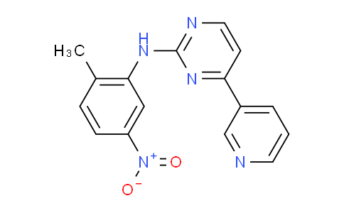 N-(2-methyl-5-nitrophenyl)-4-pyridin-3-ylpyrimidin-2-amine