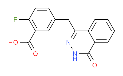 2-Fluoro-5-((4-oxo-3,4-dihydrophthalazin-1-yl)methyl)benzoic acid