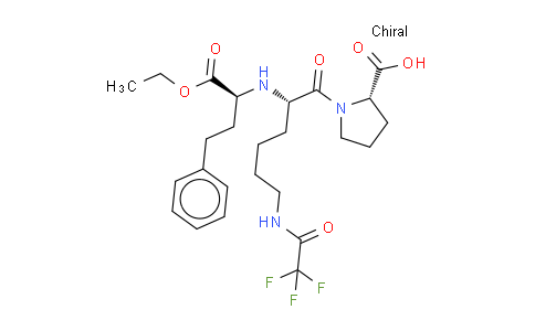 N2-[1-(S)-乙氧羰基-3-苯丙基]-N6-三氟乙酰基-L-赖氨酸-L-脯氨酸