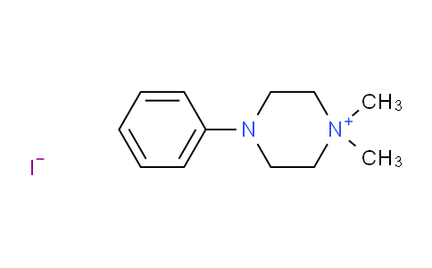 1,1-Dimethyl-4-phenylpiperazin-1-ium iodide