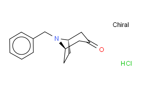 8-(苯基甲基)-8-氮杂双环[3.2.1]辛-3-酮盐酸盐
