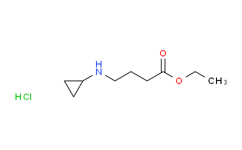 Ethyl 4-(cyclopropylamino)butanoate hydrochloride
