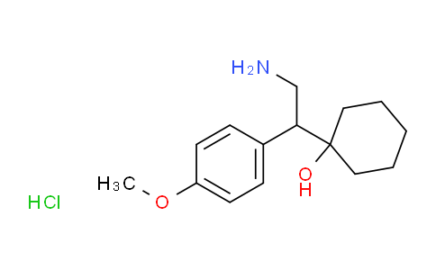 1-[2-氨基-1-(4-甲氧基苯基)乙基]环己醇盐酸盐