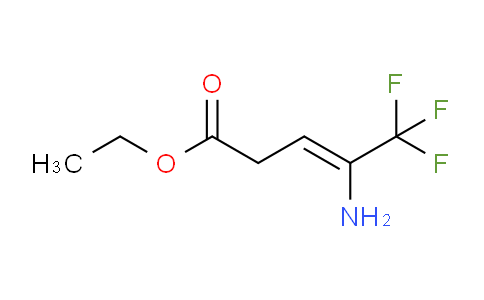 ethyl (Z)-4-amino-5,5,5-trifluoropent-3-enoate