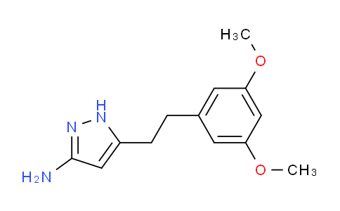 5-(3,5-Dimethoxyphenethyl)-1H-pyrazol-3-amine