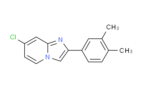 7-chloro-2-(3,4-dimethylphenyl)imidazo[1,2-a]pyridine