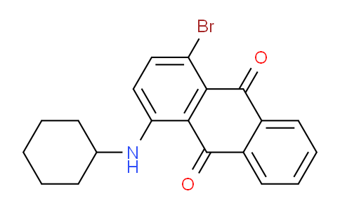 1-Cyclohexylamino-4-bromoanthraquinone