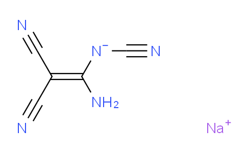 Sodium (1-amino-2,2-dicyano-vinyl)-cyano-azanide