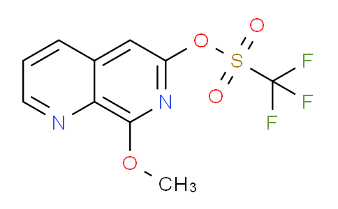 6-Trifluoromethylsulfonyloxy-8-methoxy-1,7-naphthyridine