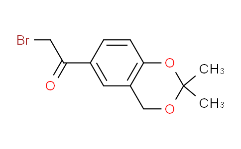 2-Bromo-1-(2,2-dimethyl-4H-benzo[d][1,3]dioxin-6-yl)ethanone