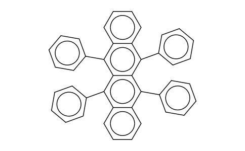 5,6,11,12-四苯基并四苯(升华提纯)