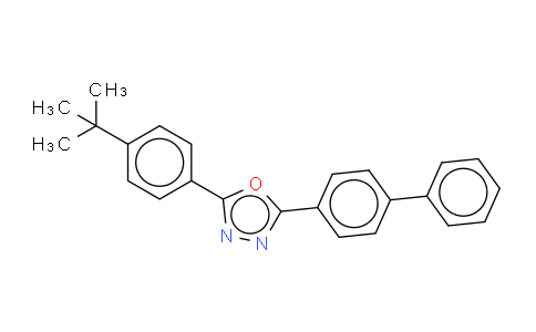 2-(4-叔丁苯基)-5-(4-联苯基)-1,3,4-恶二唑(升华提纯)