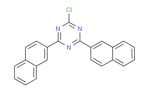 2-Chloro-4,6-di(naphthalen-2-yl)-1,3,5-triazine