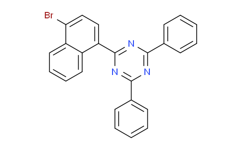 2-(4-Bromo-1-naphthalenyl)-4,6-diphenyl-1,3,5-triazine