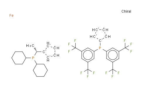 (R)-(-)-1-{(S)-2-[Bis(3,5-di-trifluoromethylphenyl)phosphino]ferrocenyl}ethyldicyclohexylphosphine
