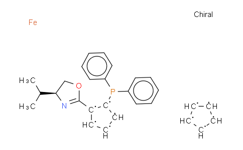 (2R)-1-[(4S)-4,5-Dihydro-4-(1-methylethyl)-2-oxazolyl]-2-(diphenylphosphino)ferrocene