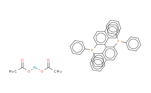 二乙酸根[(R)-(+)-2,2'-二(二苯基膦基)-1,1'-联萘基]钌(II)