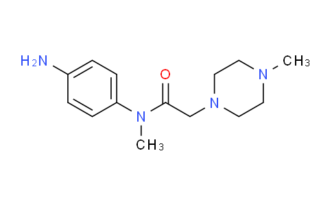 N-(4-Aminophenyl)-N,4-dimethyl-1-piperazineacetamide