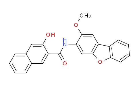 3-Hydroxy-N-(2-methoxydibenzofuran-3-yl)-2-naphthamide