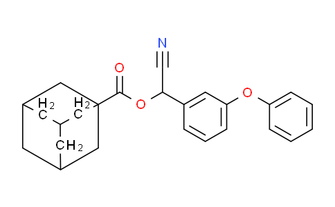 (Cyano-(3-phenoxyphenyl)methyl) adamantane-1-carboxylate