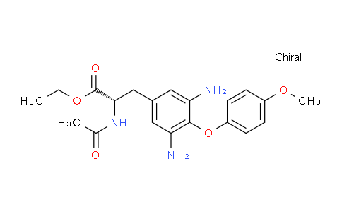 3,5-二氨基-4-(4-甲氧苯氧基)-N-乙酰-L-苯丙氨酸乙酯