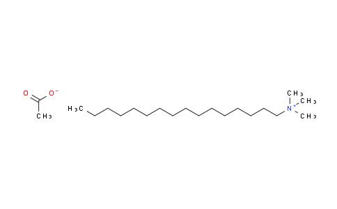 Hexadecyltrimethylammonium acetate