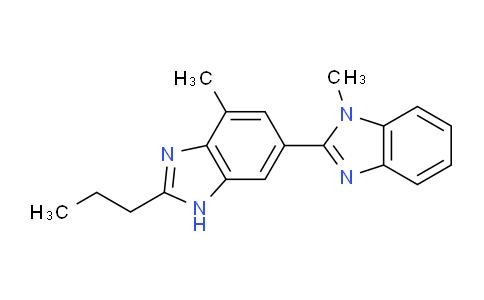 2-正丙基-4-甲基-6-(1'-甲基苯并咪唑-2-基)苯并咪唑