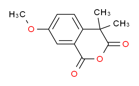 7-Methoxy-4,4-dimethylisochromene-1,3-dione