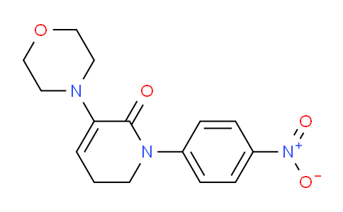 3-Morpholino-1-(4-nitrophenyl)-5,6-dihydropyridin-2(1H)-one