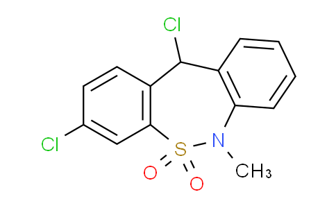 3-氯-6,11-二氢-6-甲基二苯并[c,f][1,2]硫氮杂卓-11-醇 5,5-二氧化物