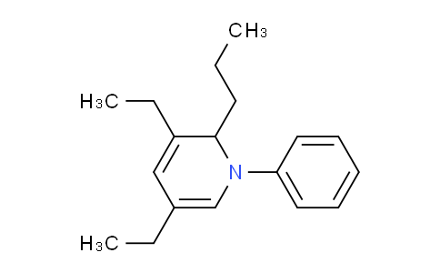 3,5-Diethyl-1-phenyl-2-propyl-1,2-dihydropyridine