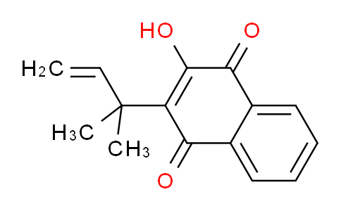 2-Hydroxy-3-(1,1-dimethylallyl)-1,4-naphthoquinone