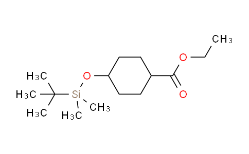 Ethyl 4-(tert-butyldimethylsilyloxy)cyclohexanecarboxylate
