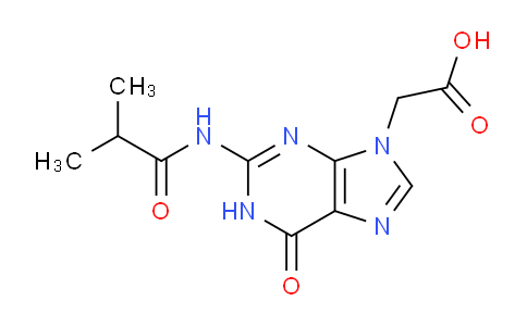 N2-Isobutyryl-9-carboxymethylguanine