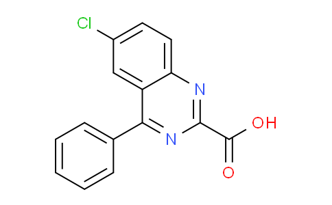 6-Chloro-4-phenylquinazoline-2-carboxylic acid