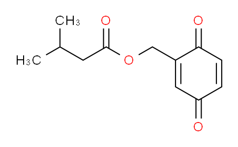 (3,6-二氧代-1,4-环己二烯-1-基)甲基 3-甲基丁酸酯
