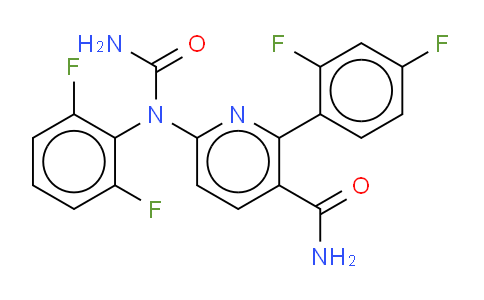 6-[(氨基羰基)(2,6-二氟苯基)氨基]-2-(2,4-二氟苯基)-3-吡啶甲酰胺