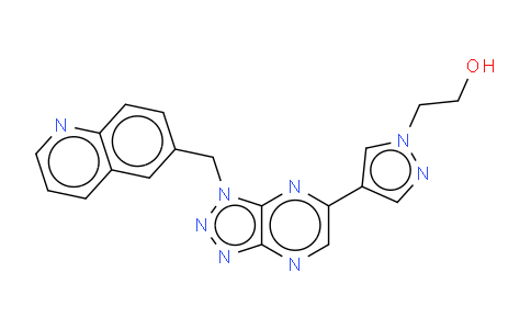 2-[4-[1-(喹啉-6-甲基)-1H-[1,2,3]三唑并[4,5-B]吡嗪-6-基]-1H-吡唑-1-基]乙醇