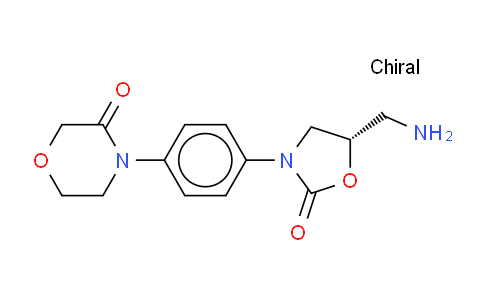 (S)-4-(4-(5-(氨基甲基)-2-氧代恶唑烷-3-基)苯基)吗啉-3-酮