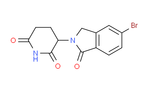 3-(5-溴-1-氧代异吲哚-2-基)哌啶-2,6-二酮