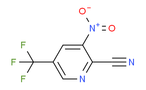 3-硝基-5-三氟甲基-吡啶-2-甲腈