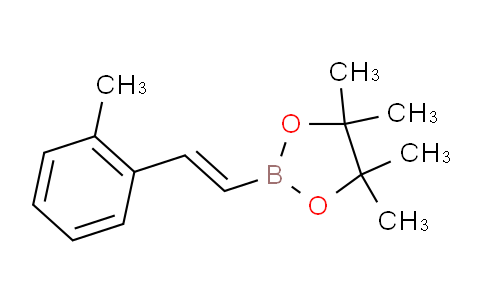 (E)-4,4,5,5-tetramethyl-2-(2-methylstyryl)-1,3,2-dioxaborolane