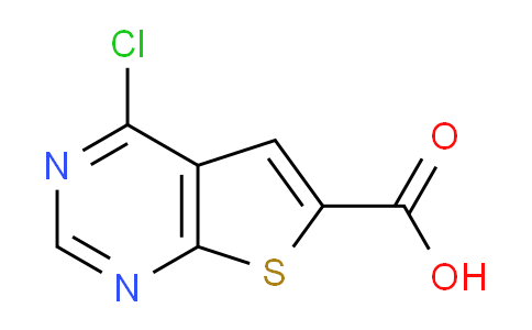 4-氯噻吩并[2,3-D]嘧啶-6-羧酸