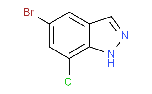 5-溴-7-氯-1H-吲唑