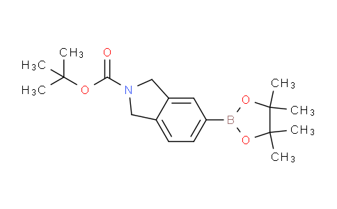 tert-butyl 5-(4,4,5,5-tetramethyl-1,3,2-dioxaborolan-2-yl)isoindoline-2-carboxylate
