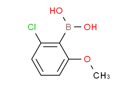 2-氯-6-甲氧基苯硼酸