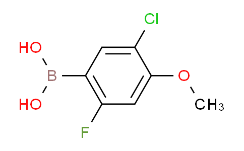 5-氯-2-氟-4-甲氧基苯基硼酸