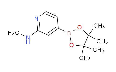 N-methyl-4-(4,4,5,5-tetramethyl-1,3,2-dioxaborolan-2-yl)pyridin-2-amine