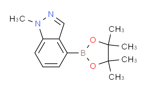 1-methyl-4-(4,4,5,5-tetramethyl-1,3,2-dioxaborolan-2-yl)-1H-indazole